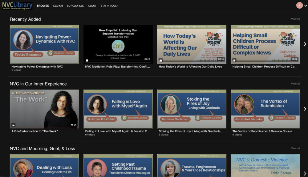 Screenshot NVC Library